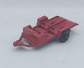 1969 TootsieToy USA Red Metal Motorcycle Trailer