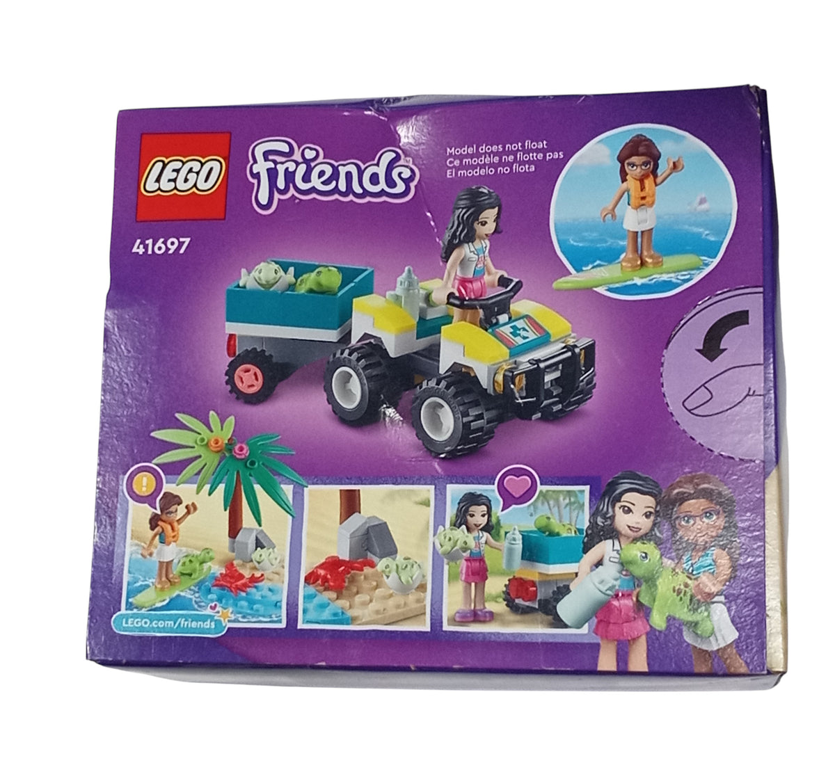 LEGO Friends 41697 Turtle Protection Vehicle Building Toy Set image 3