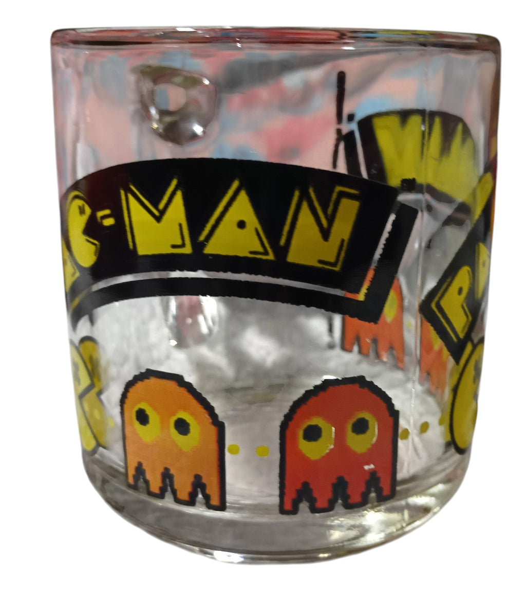 1982 Libbey Bally Midway Mfg Pac Man Glass Coffee Mug image 6