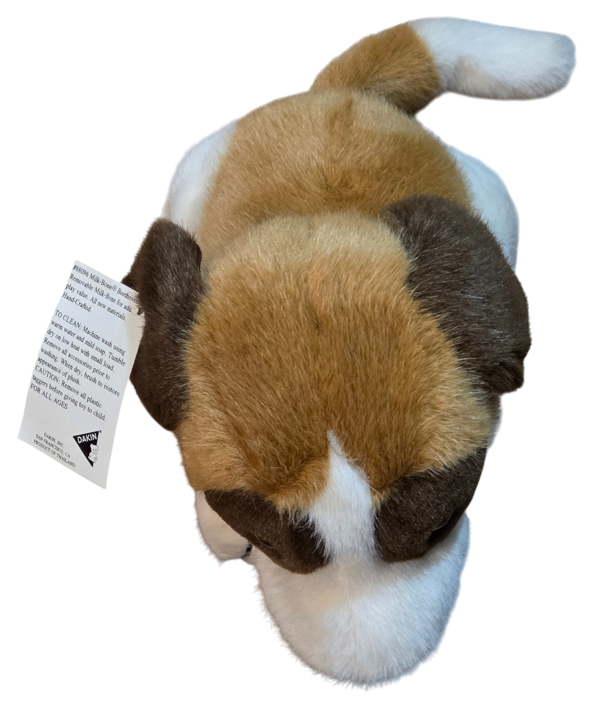 1993 Dakin Beethoven Milk-Bone Plush Dog 11" Stuffed Animal without Bone image 4