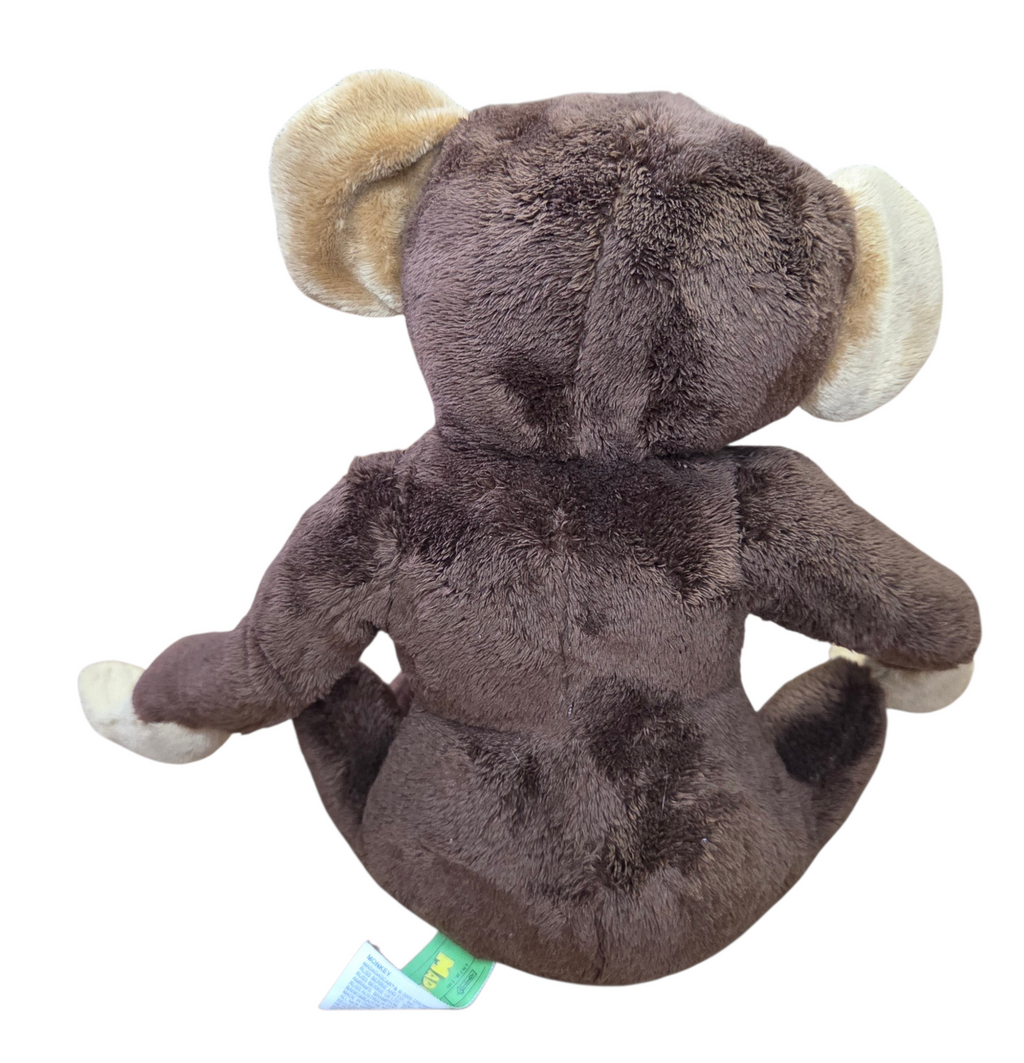 2005 Russ DreamWorks Madagascar Mason Monkey 12" Plush Stuffed Animal image 2