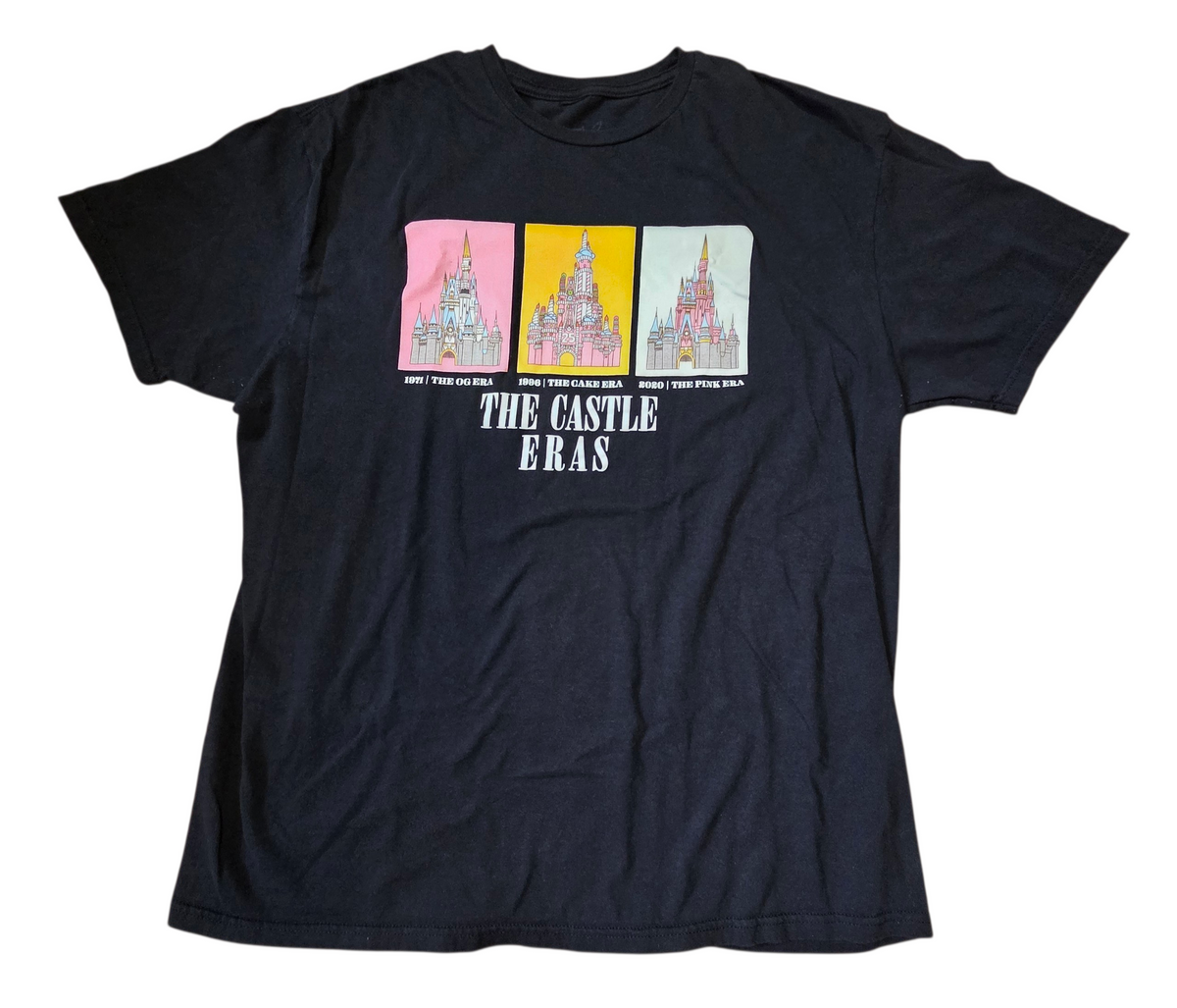 The Lost Bros. The Castle Eras Cinderella Castle Graphic T-Shirt Size XL