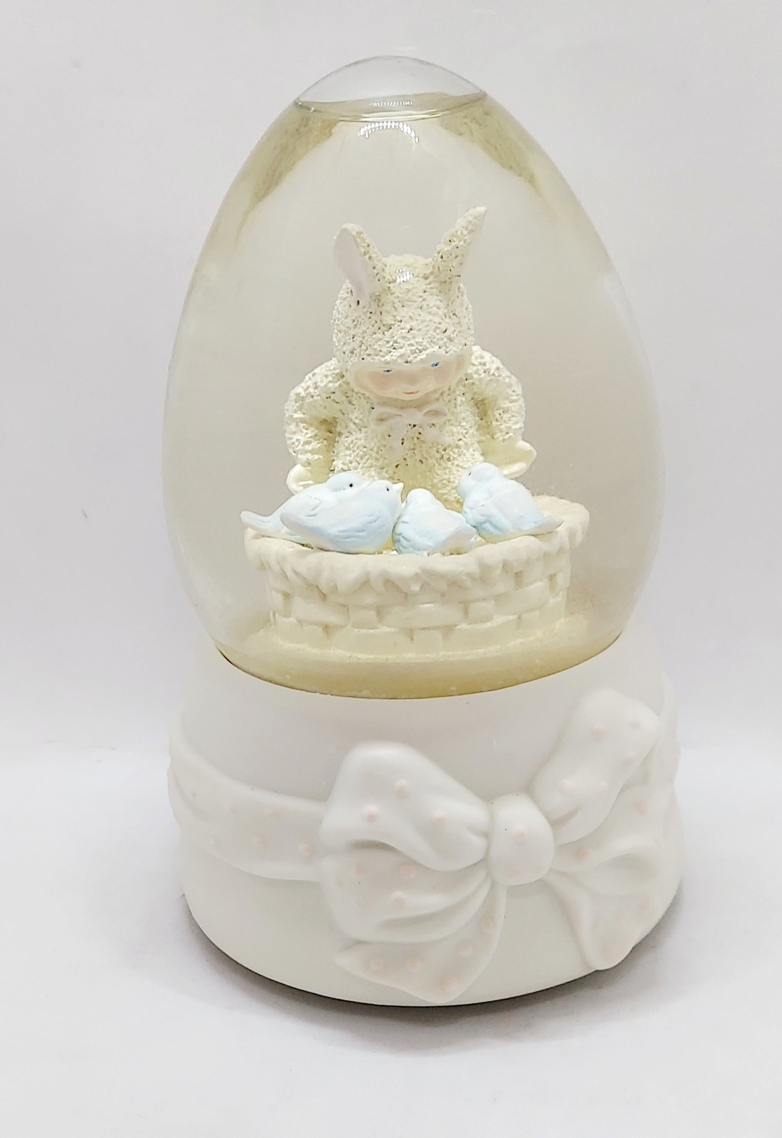 Department 56 Snowbunnies Musical Waterglobe Is There Room For Me image 2