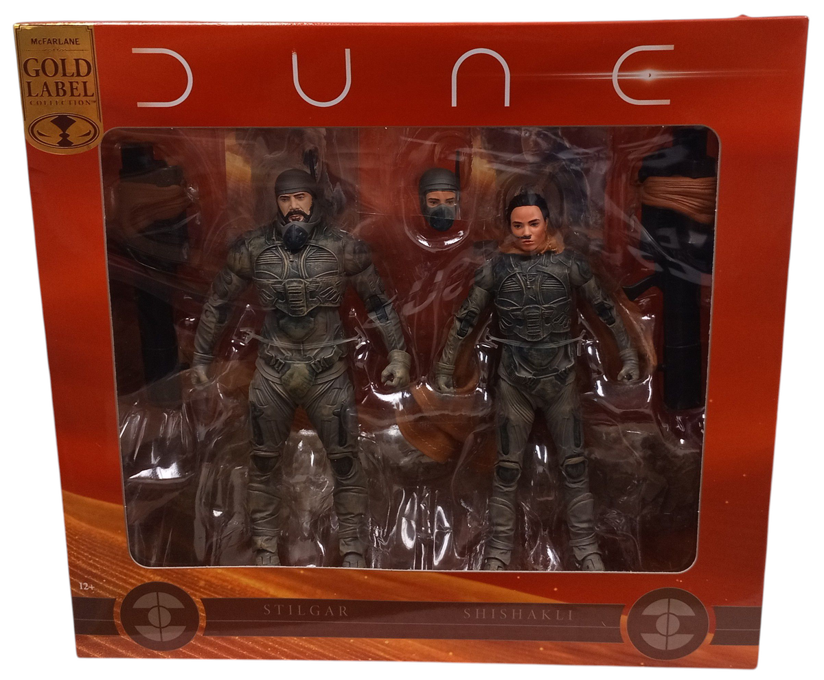 2020 McFarlane Gold Label Dune Part 2 Stilgar And Shishakli 7" Figure 2 Pack