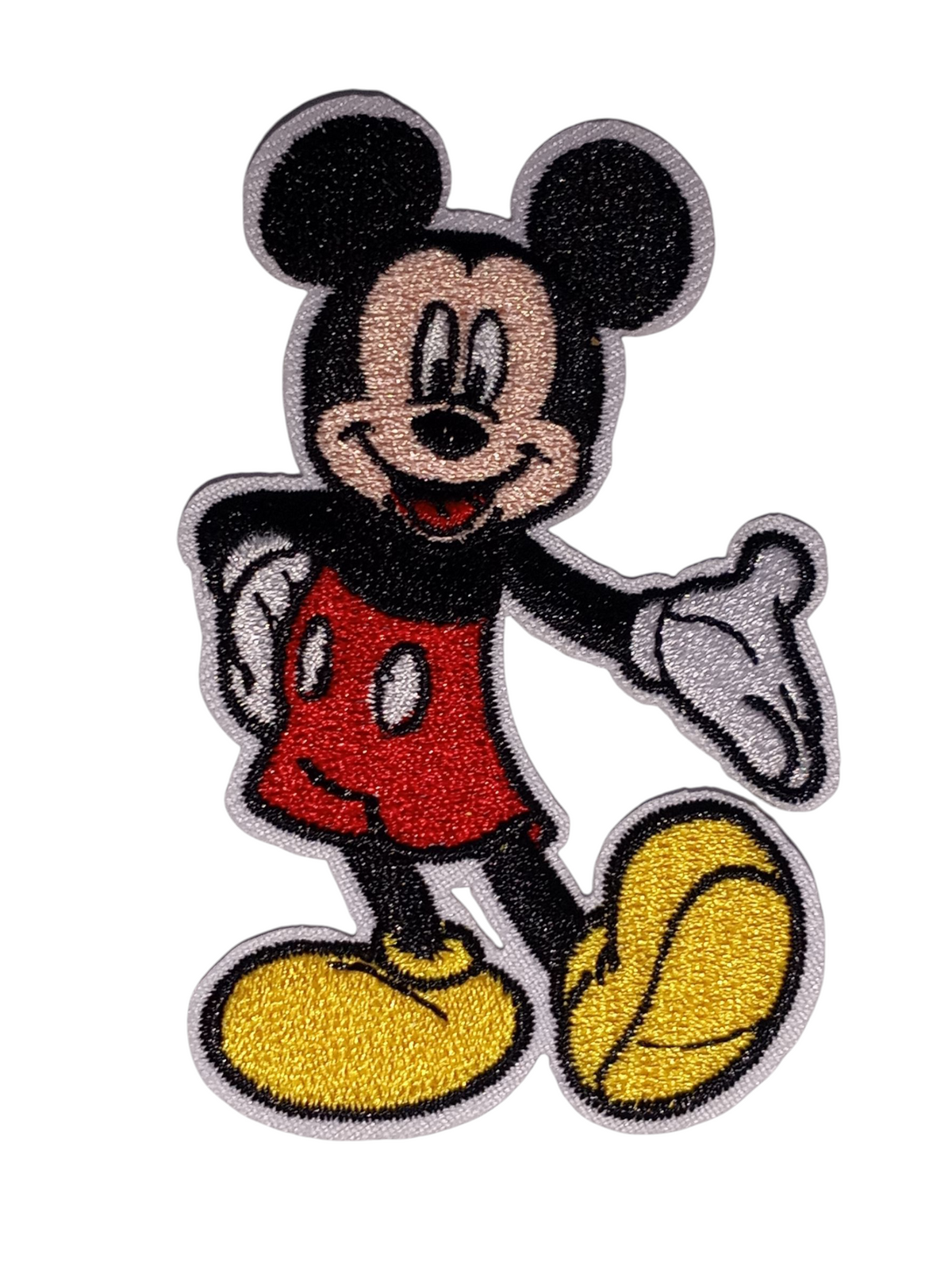 Disney Mickey Mouse Full Body Thumbs Up 3" Iron On Patch