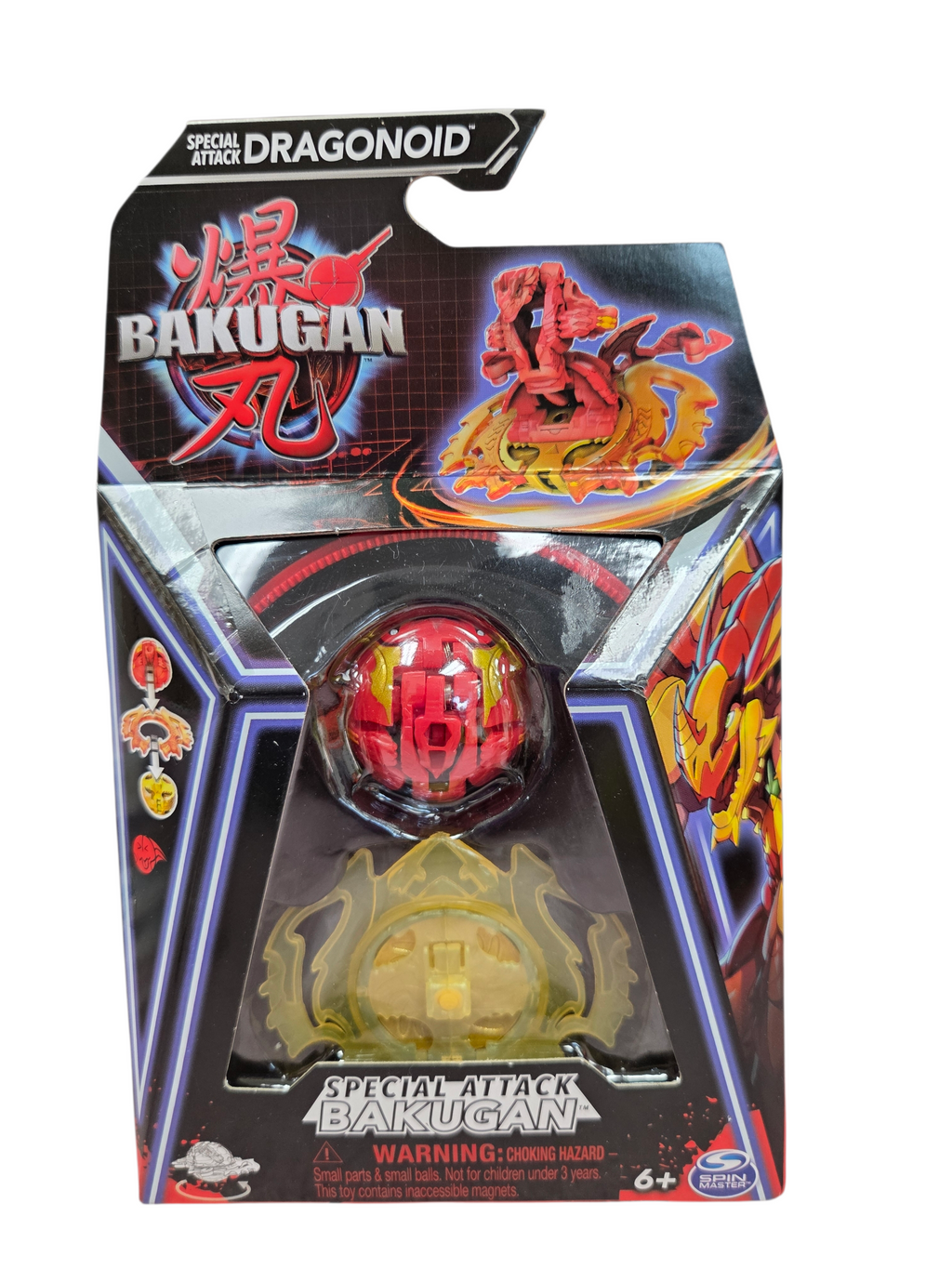 Bakugan Special Attack Dragonoid Spinning Collectible Customizable Action