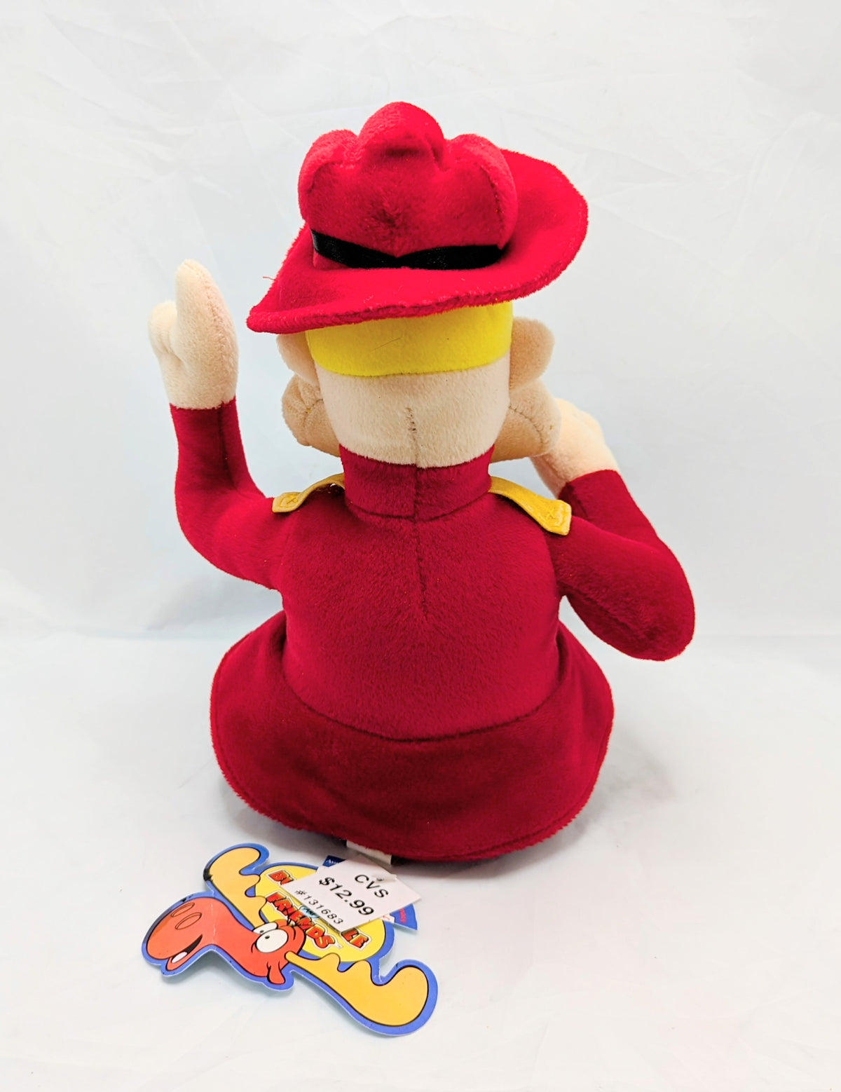 2000 Rocky & Bullwinkle Friends 17" Plush CVS Exclusive Dudley Do Right image 2