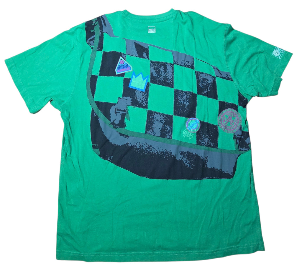 Marithé + François Girbaud Bike Polo Club Tournament Velodrome Green T-Shirt XL image 2