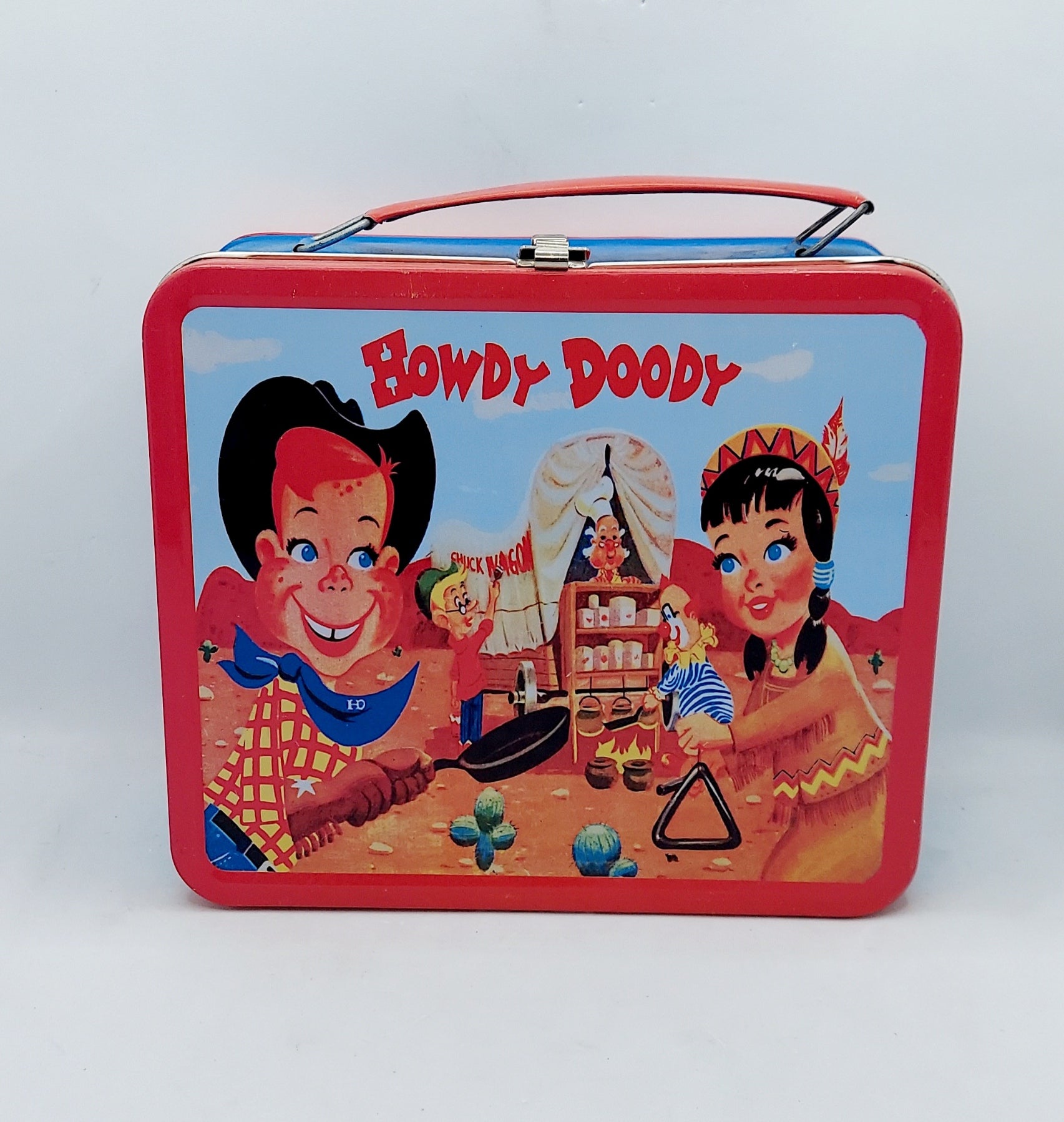 1995 Brainiaks Howdy Doody Tin Lunch Box