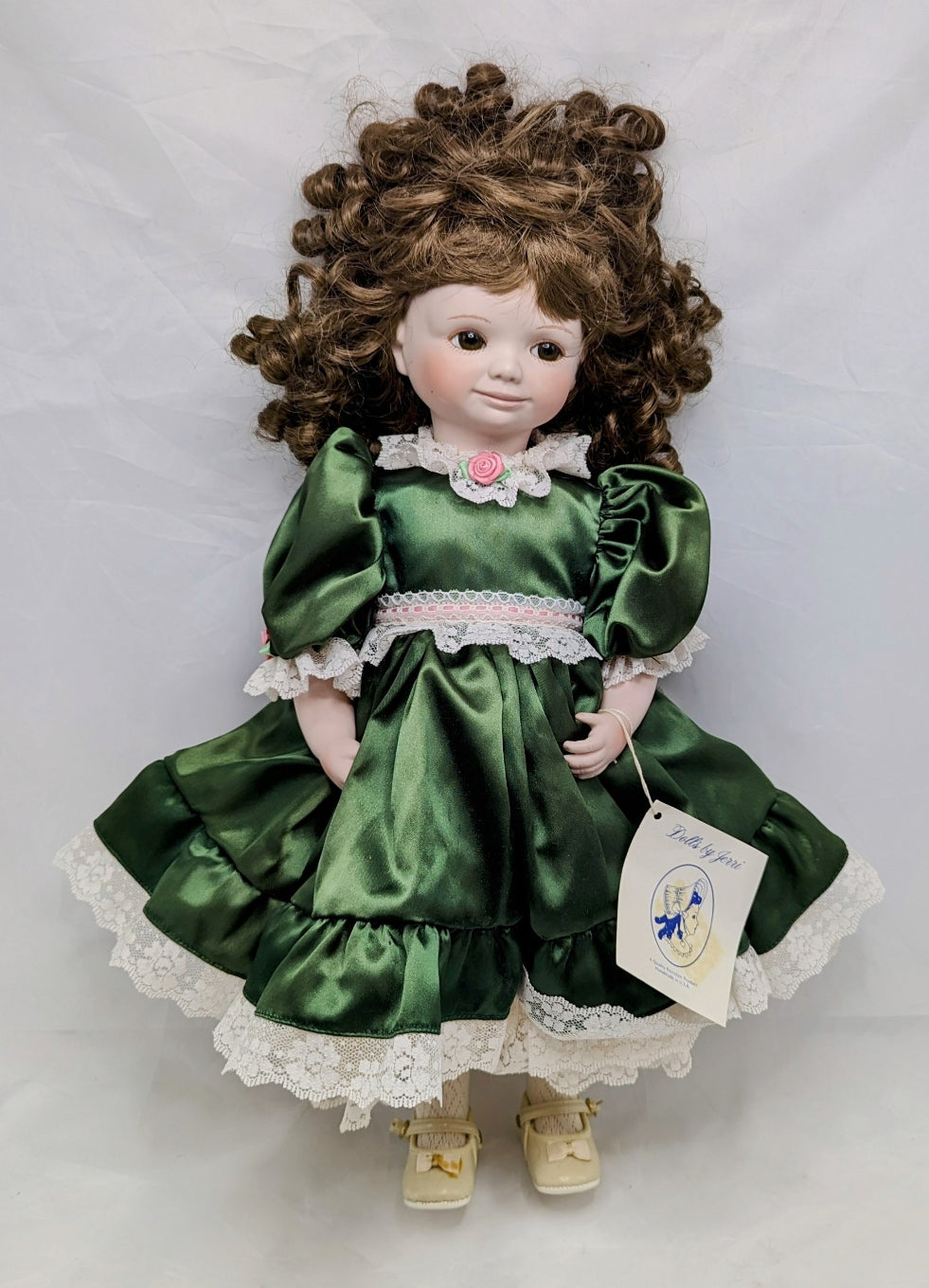 Jerri McCloud Abbie Members Only Porcelain Doll 18"