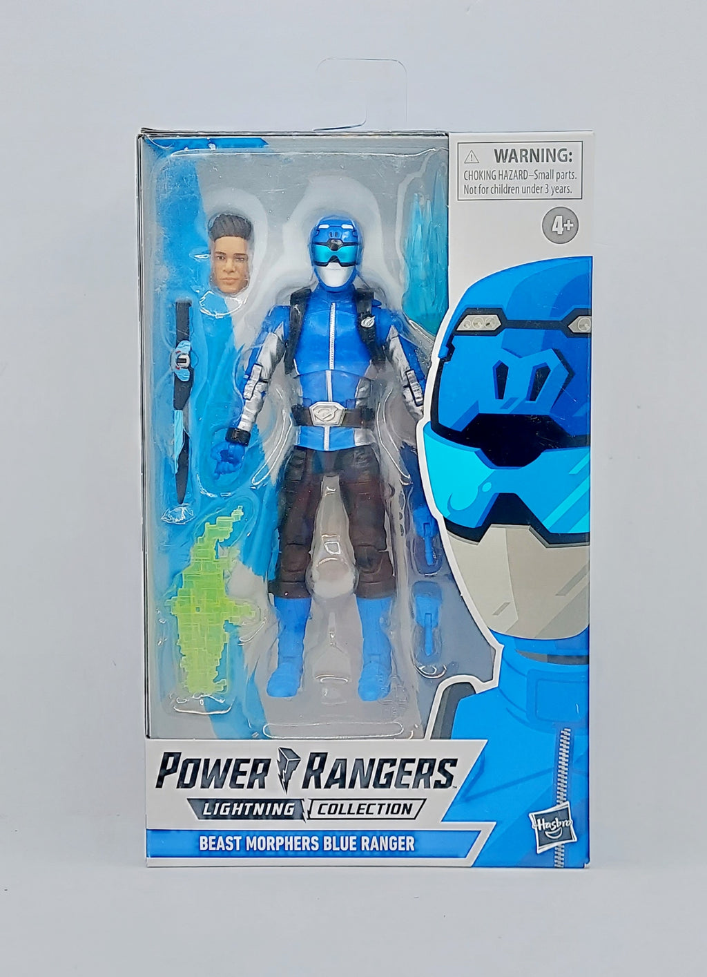 Power Rangers Beast Morphers Blue Ranger Lightning Collection 6-in Action Figure