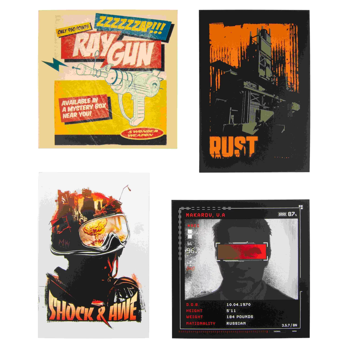 Call of Duty Modern Warfare III LE Lithograph Print 4 Pack image 2