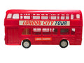 1970s Collectible Piggy Bank London Double Decker Bus 8" X 4"
