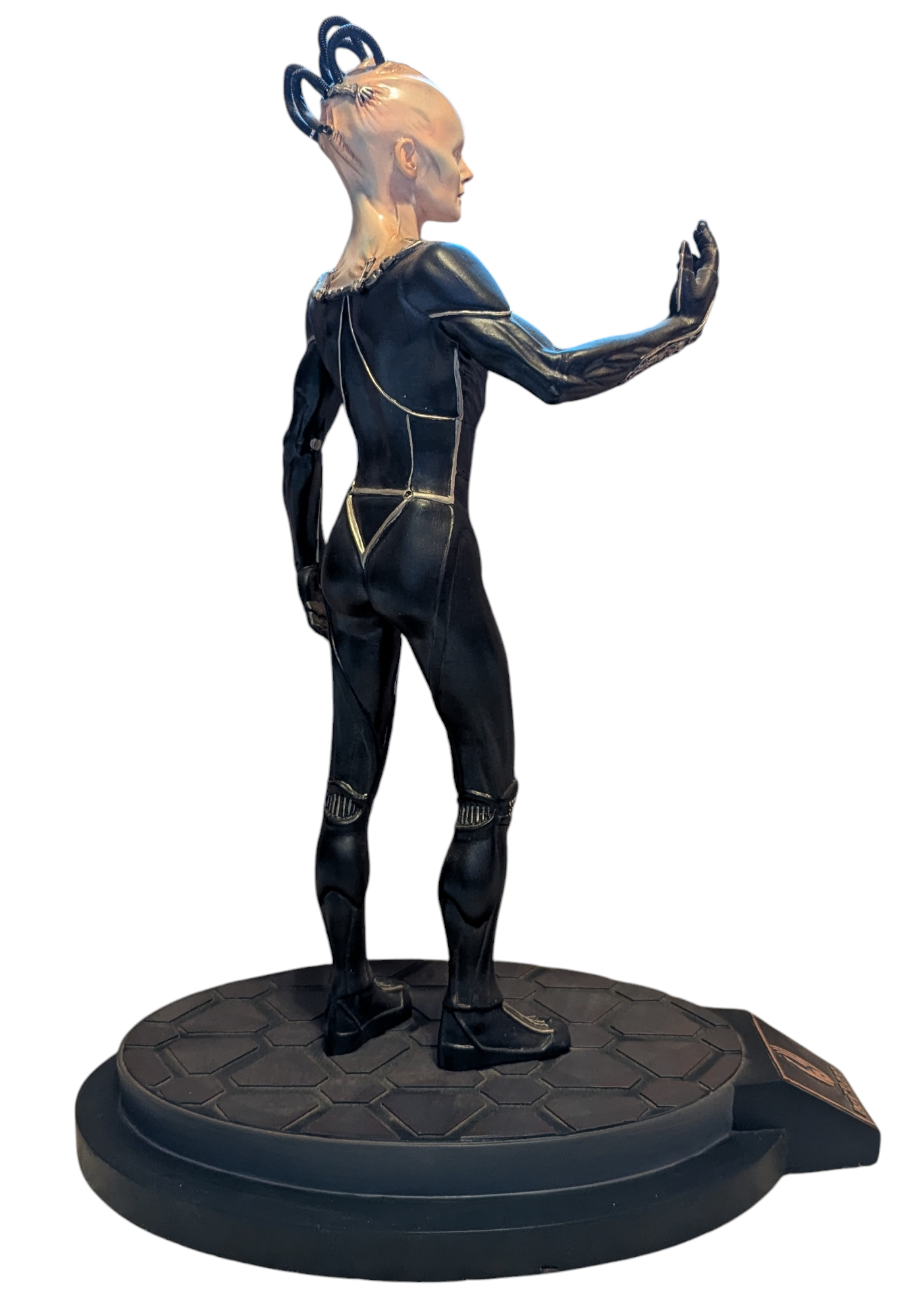 1997 Playmates Star Trek Latinum Edition Borg Queen Statue 15inch image 3
