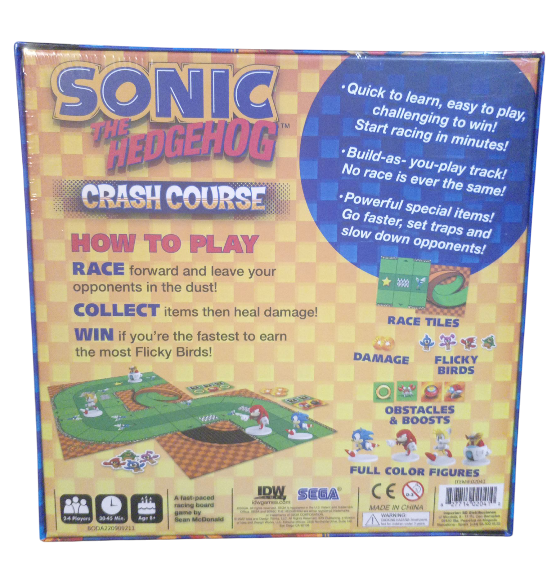 IDW Games Sonic The Hedgehog Crash Course Board Game image 2