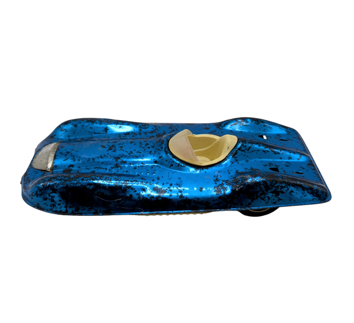 Vintage Mobilgas Bonneville Salt-Flats Race Car Special In Blue - C image 2