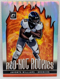 2021 Panini Donruss Optic Red Hot Rookies #RHR-8 Javonte Williams Broncos
