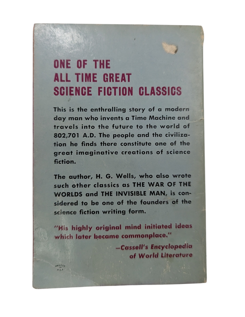 1957 Berkley Books The Time Machine H.G. Wells Book image 2
