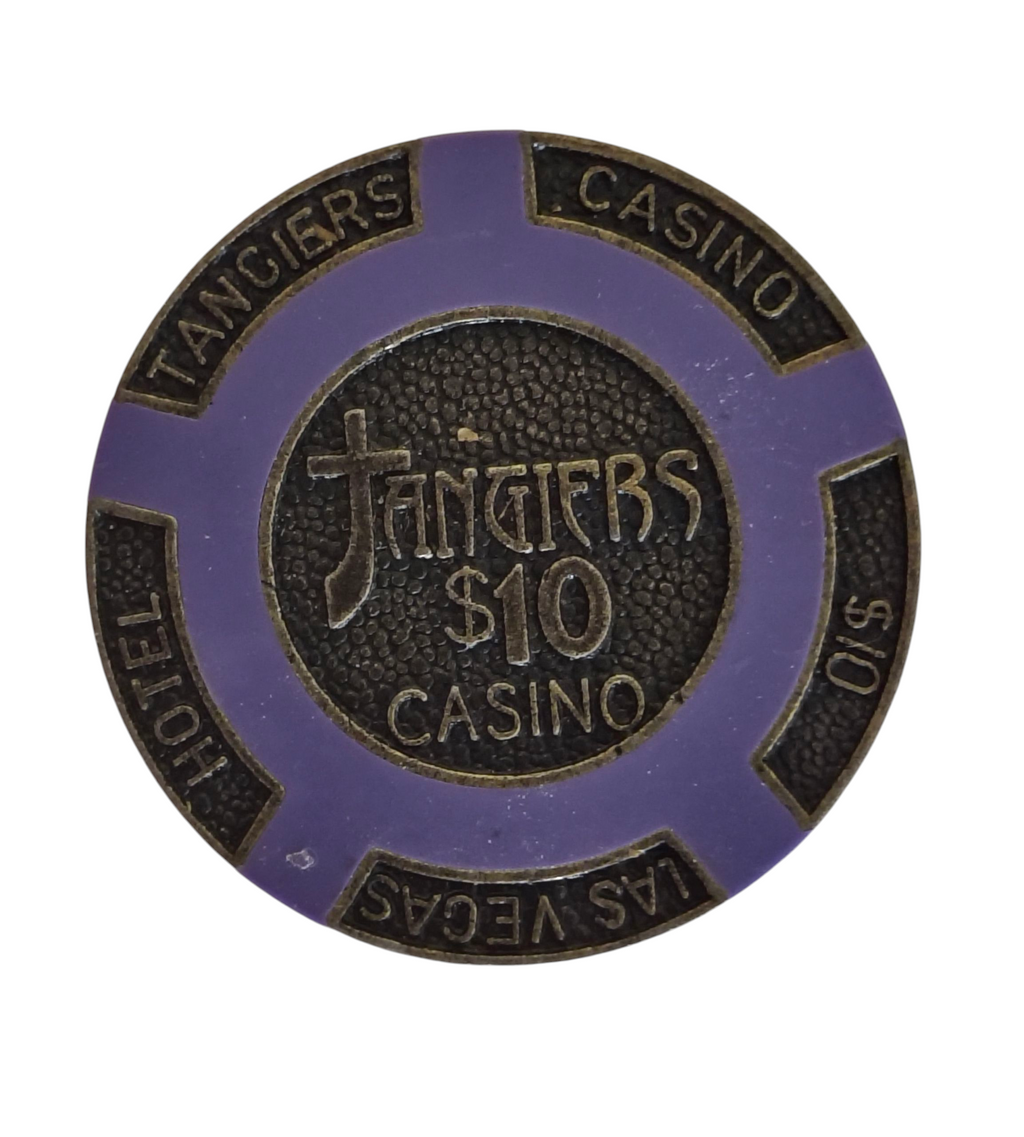 Casino Movie Tangiers Hotel & Casino Prop Replica $10 Poker Chip