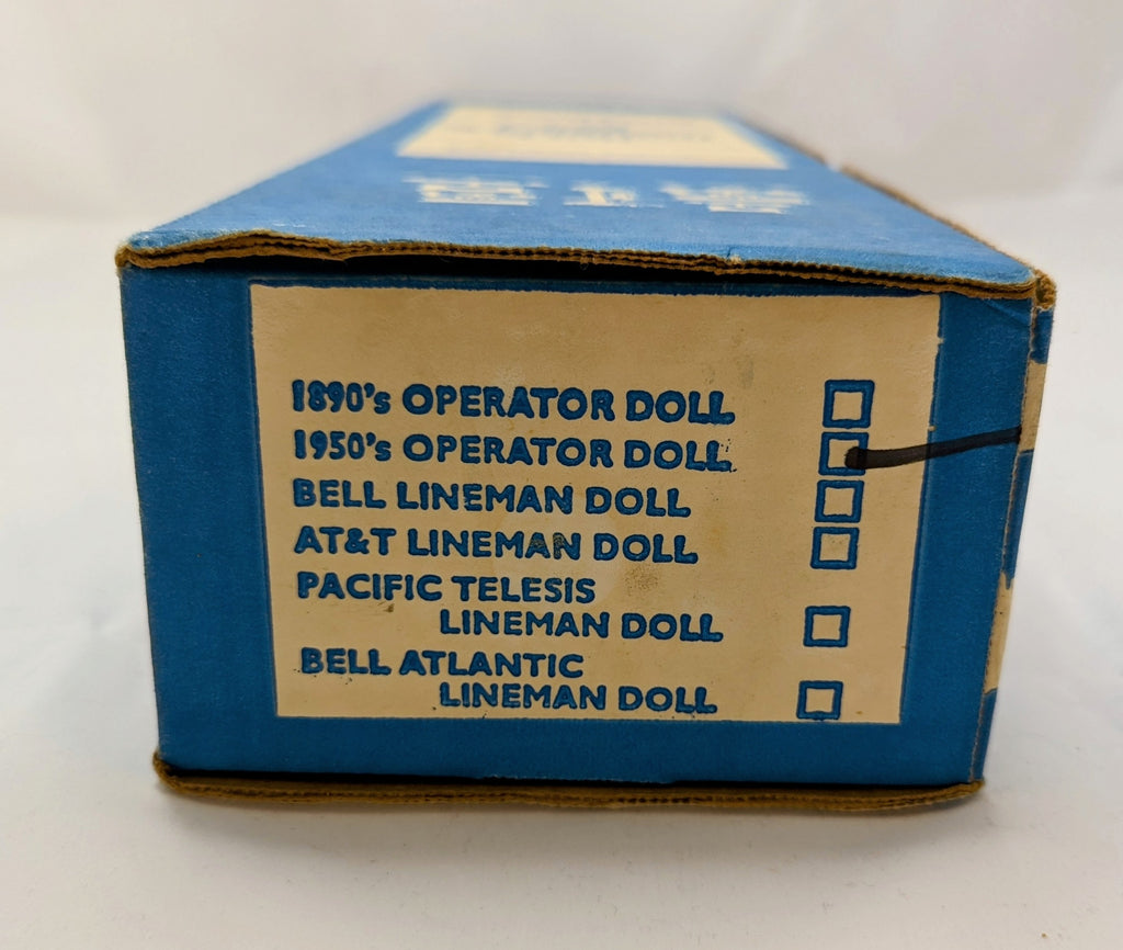 1984 A&H 1950's Operator Doll Telephone People Blonde With Box image 4