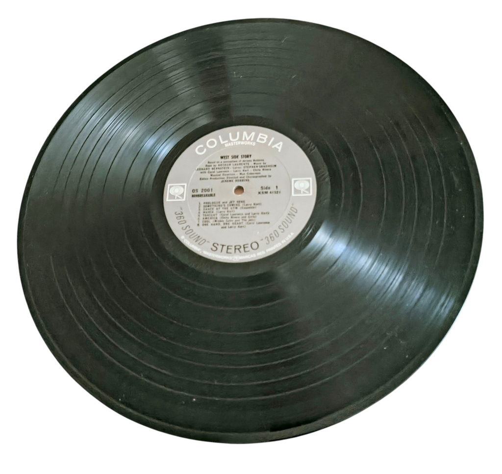 Columbia WEST SIDE STORY Original Broadway Cast OS-2001 Vinyl LP Record image 4