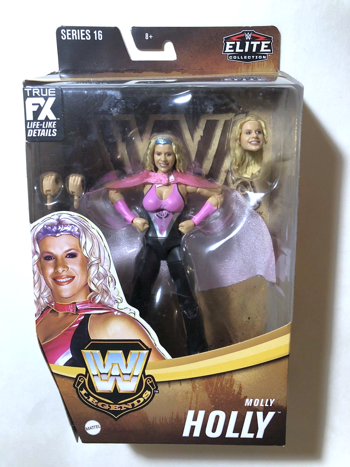 Exclusive WWE Mighty Molly Holly Mattel Elite Collection Legends Series 16
