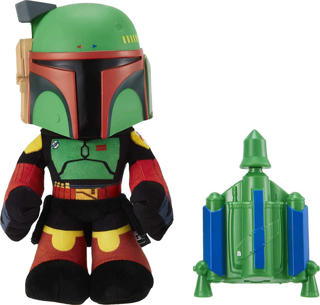 Star Wars Rocket Launching Boba Fett Feature Plush 12" image 2