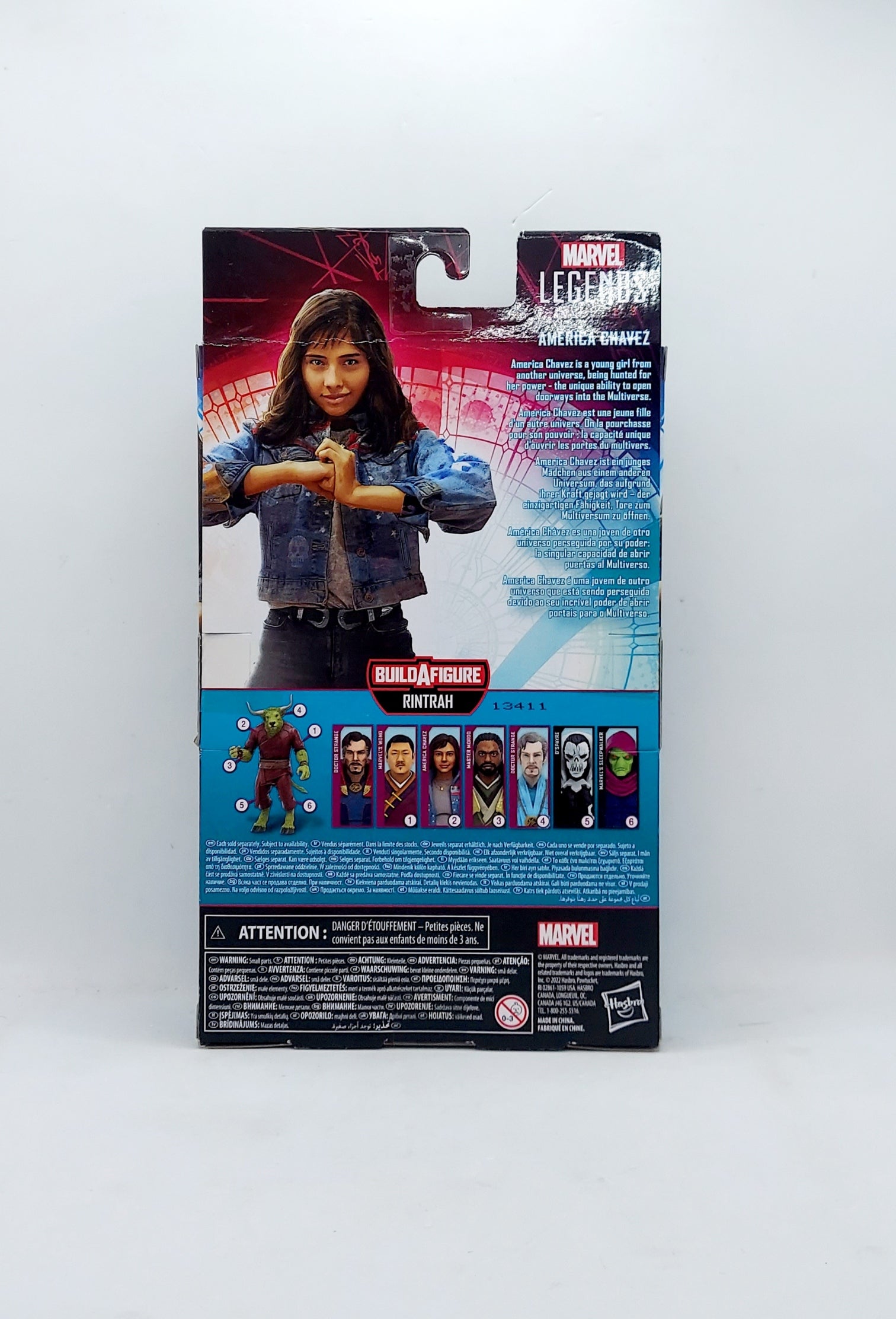 Hasbro Marvel Legends Dr Strange in Multiverse of Madness America Chavez Figure image 2