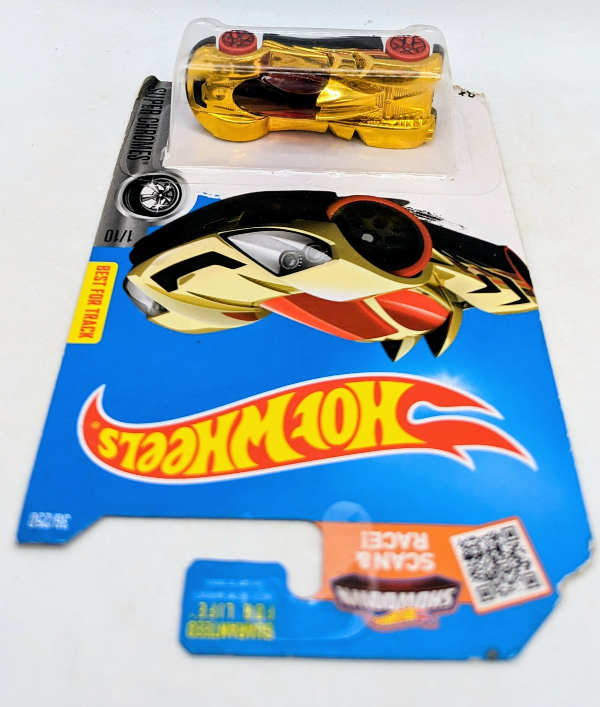 2015 Hot Wheels Super Chromes Teegray 36/250 image 3