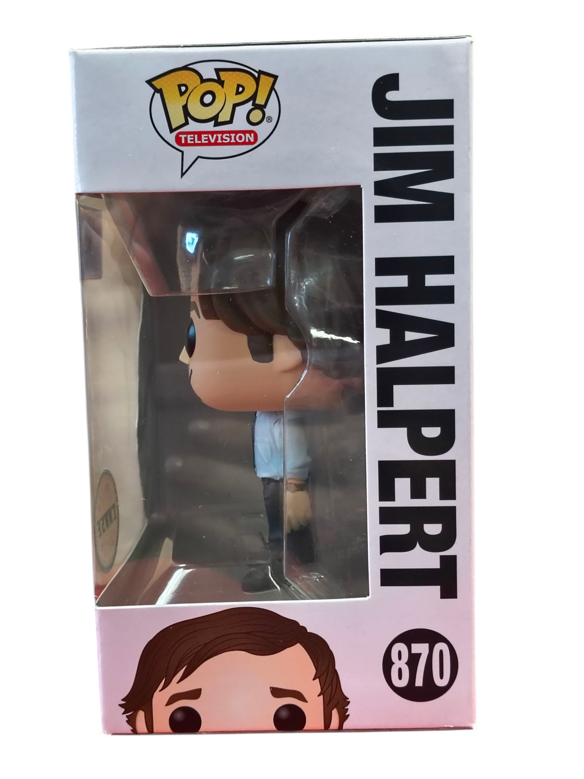 Funko Pop The Office Jim Halpart 870 Limited Edition Chase - SC image 3
