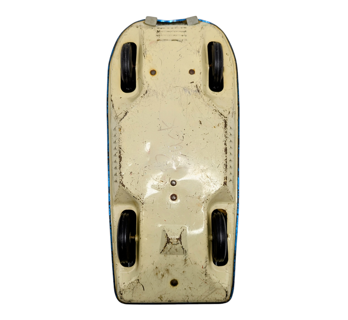 Vintage Mobilgas Bonneville Salt-Flats Race Car Special In Blue - C image 4