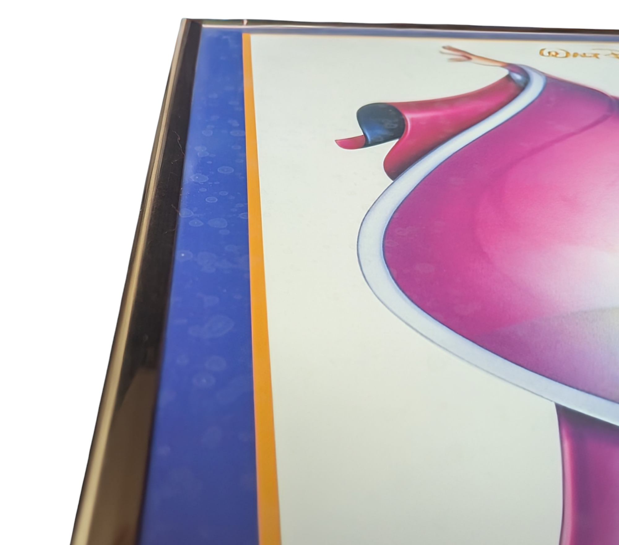 Vintage Walt Disney Classic Snow White And The Seven Dwarfs Framed Movie Poster image 4