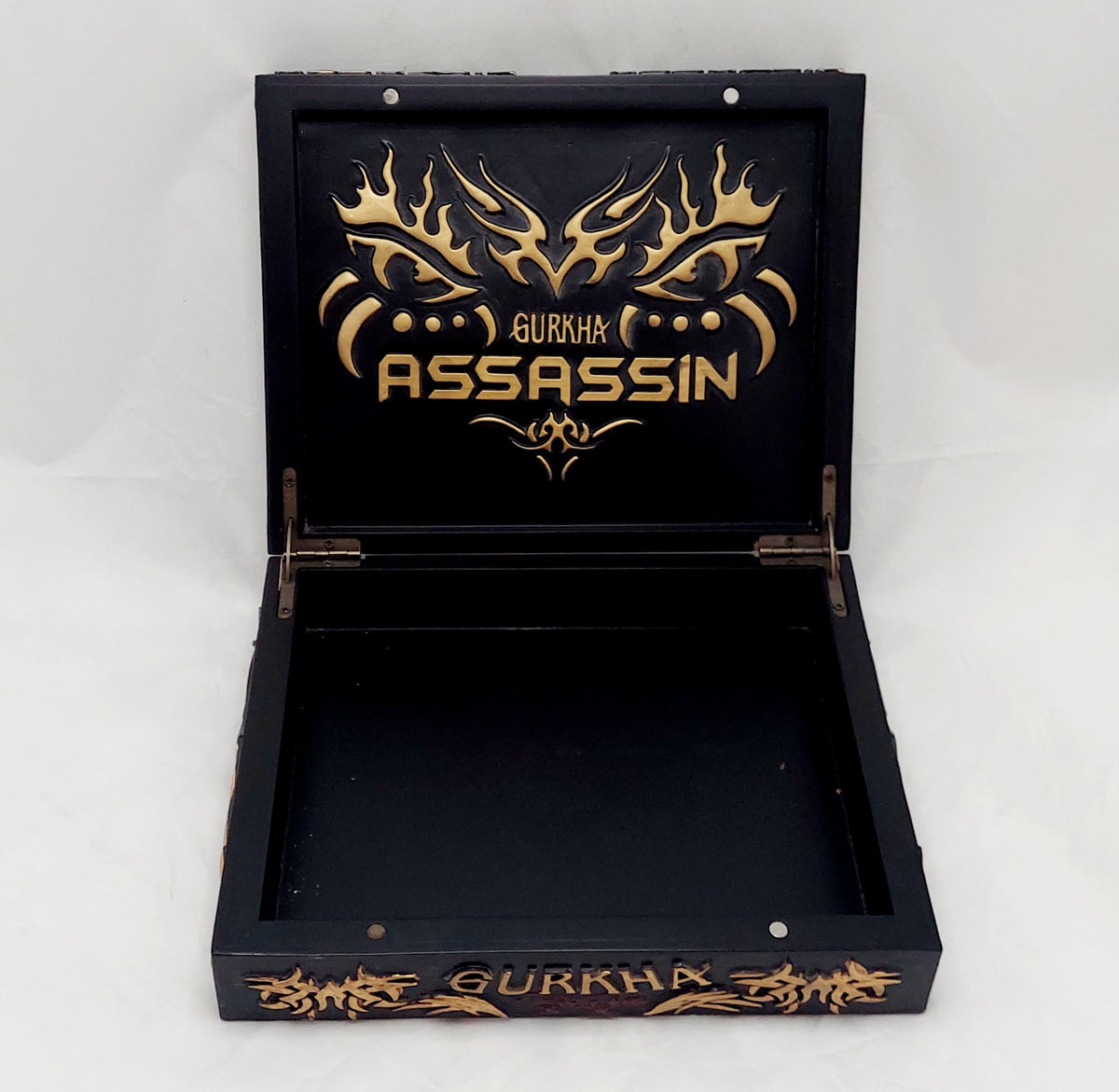 Gurkha Assassin Square Cigar Box 9" x 7" image 6