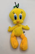 1998 Looney Tunes Tweety Birthday Hat Bean Bag Plush 8"