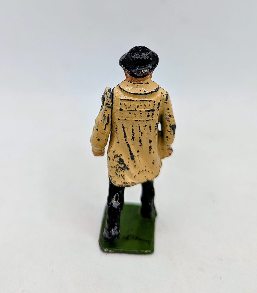 Vintage Britains Lead Farm Figure Carter With Whip #505 Moveable Arm image 2