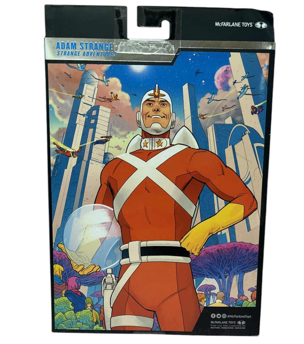 McFarlane DC Multiverse Collector Edition #33 Adam Strange Platinum 7” Figure image 2