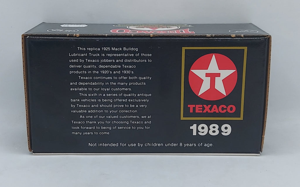 1989 ERTL Texaco 1925 Mack Bulldog Lubricant Truck image 3