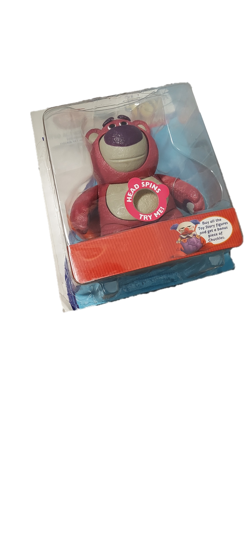 Disney Store Exclusive Toy Story Lotso Action Figure w/ Chuckles Foot BAF Piece image 4