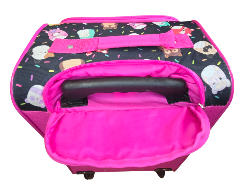 Squishmallows Lola Unicorn 2pc Travel Set with 18" Luggage and 10" Plush Backpac image 5