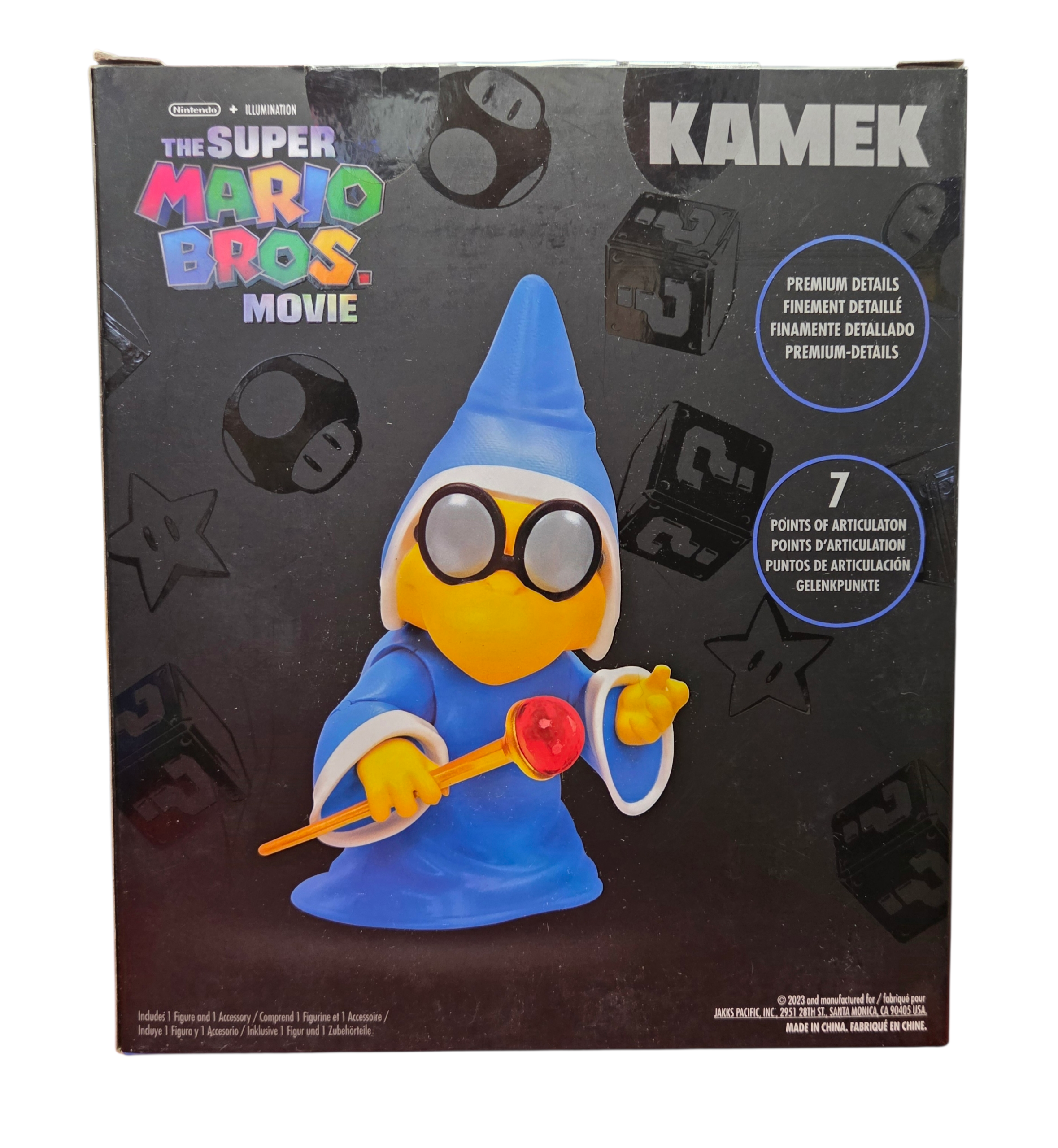 Jakks Nintendo The Super Mario Bros Movie 5" Kamek Figure image 2