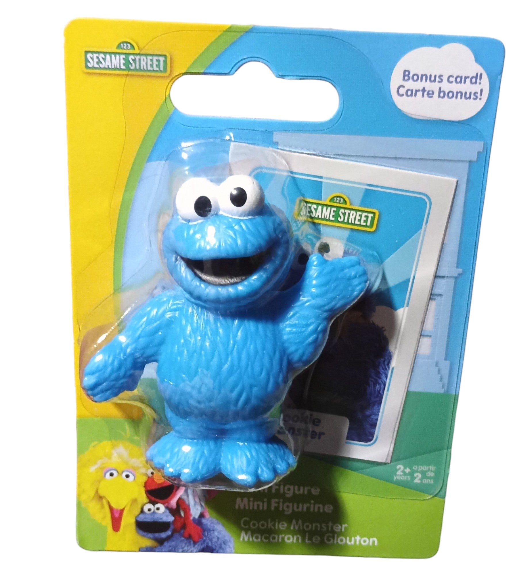 2024 Just Play Sesame Street 3" Cookie Monster Figure