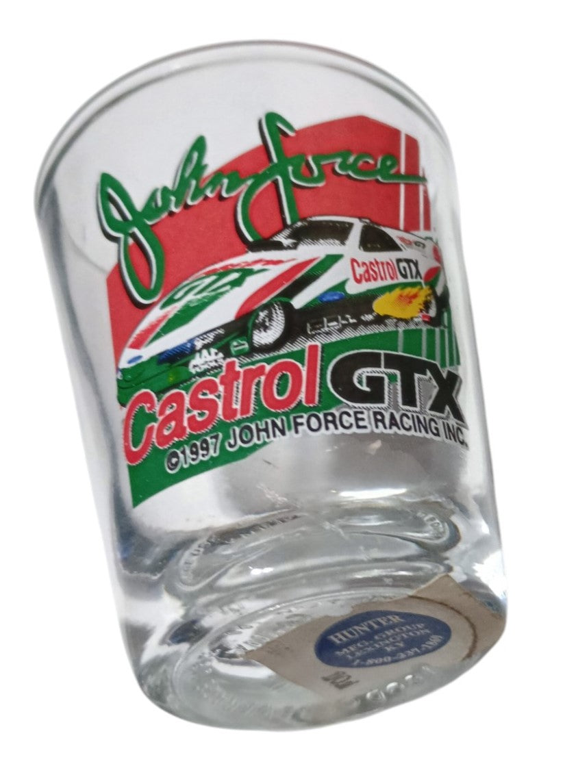 1997 Hunter MFG Castrol GTX John Force Racing Collectible Shot Glass image 2