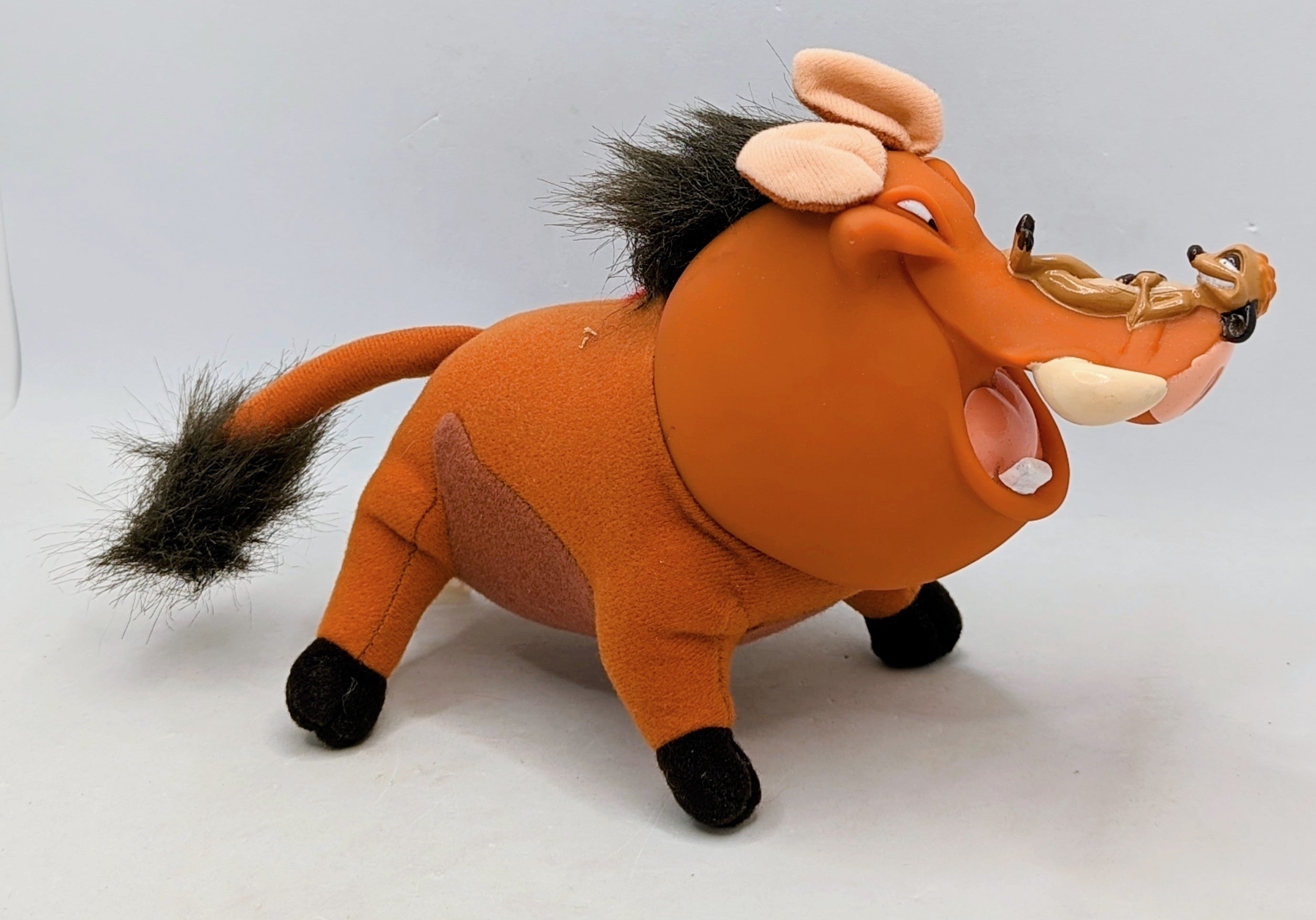 Applause Disney Lion King Pumba With Timon Mini Plush With Vinyl Face image 3
