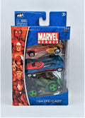 2006 Marvel Heroes Human Torch, Spider-Man & Hulk Die-Cast Cars