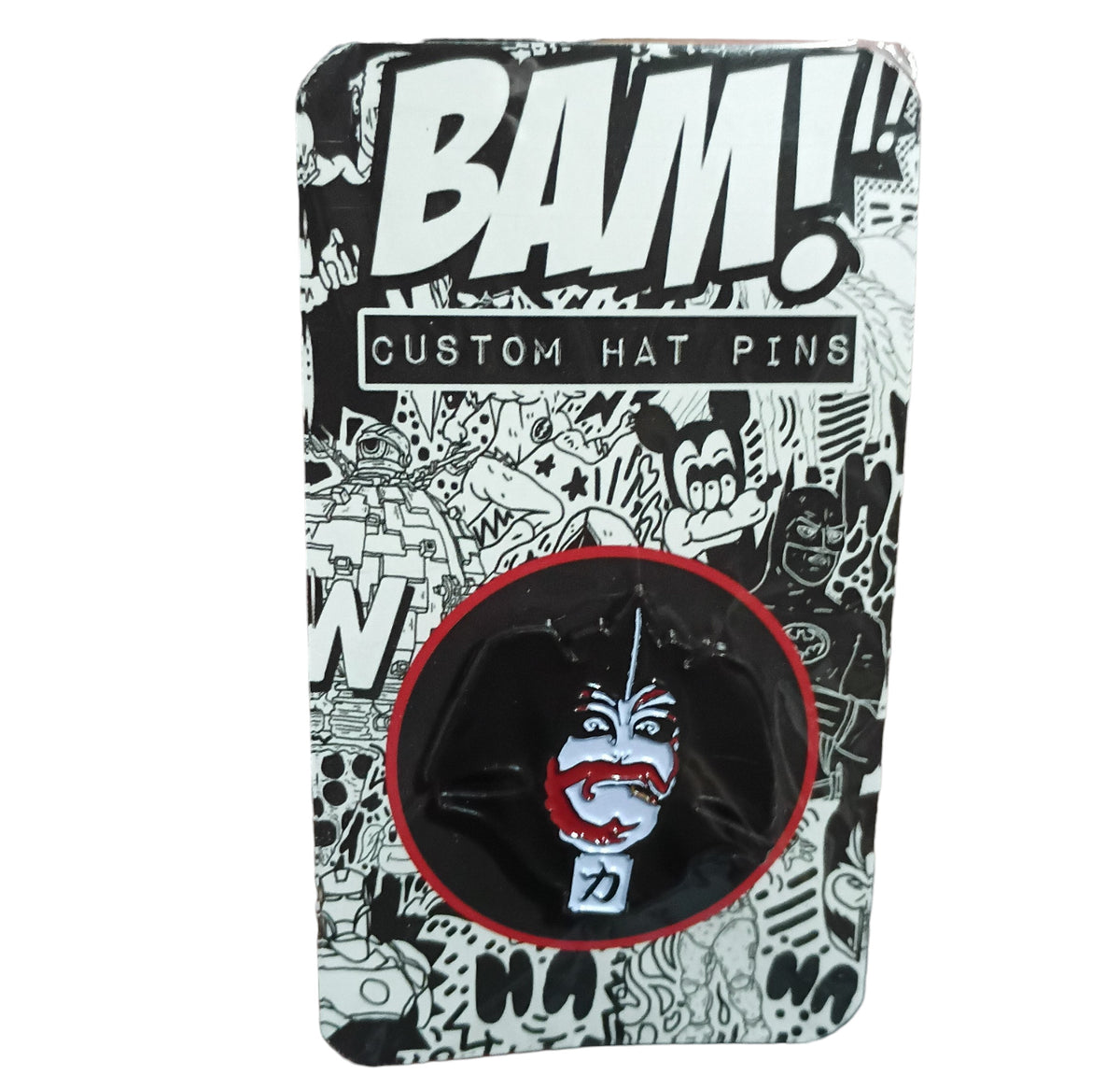 BAM! Box Sgt. Kabukiman N.Y.P.D. Enamel Kabukiman Revenge Bad Blood Pin - DT