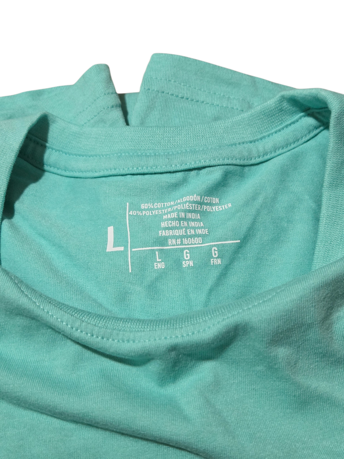 World Wide Sportsman Since 1967 Bass Teal Double Sided Pocket T-Shirt Large image 3