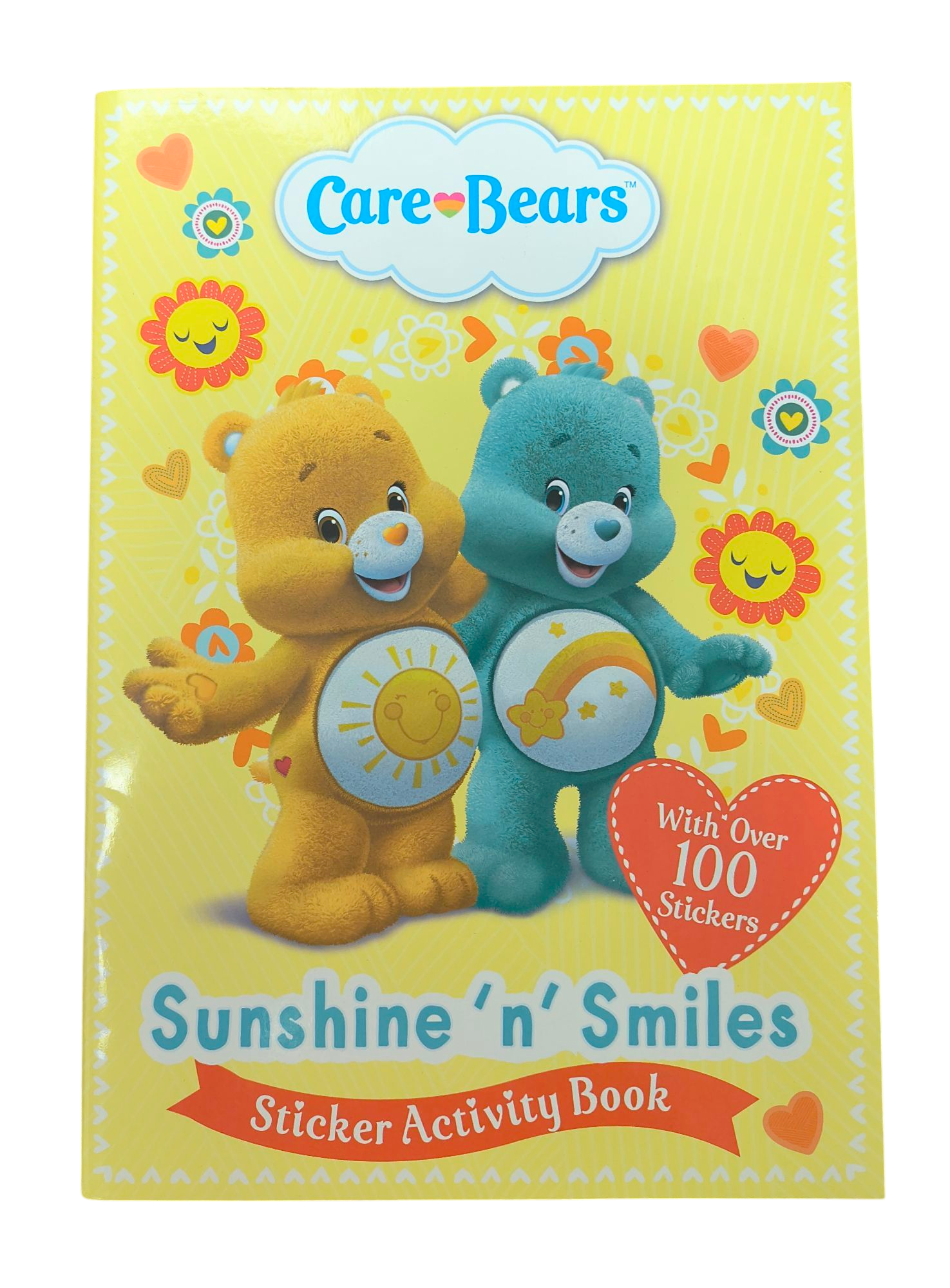 2017 Hodder Care Bears Sunshine 'N' Smiles Sticker Activity Book