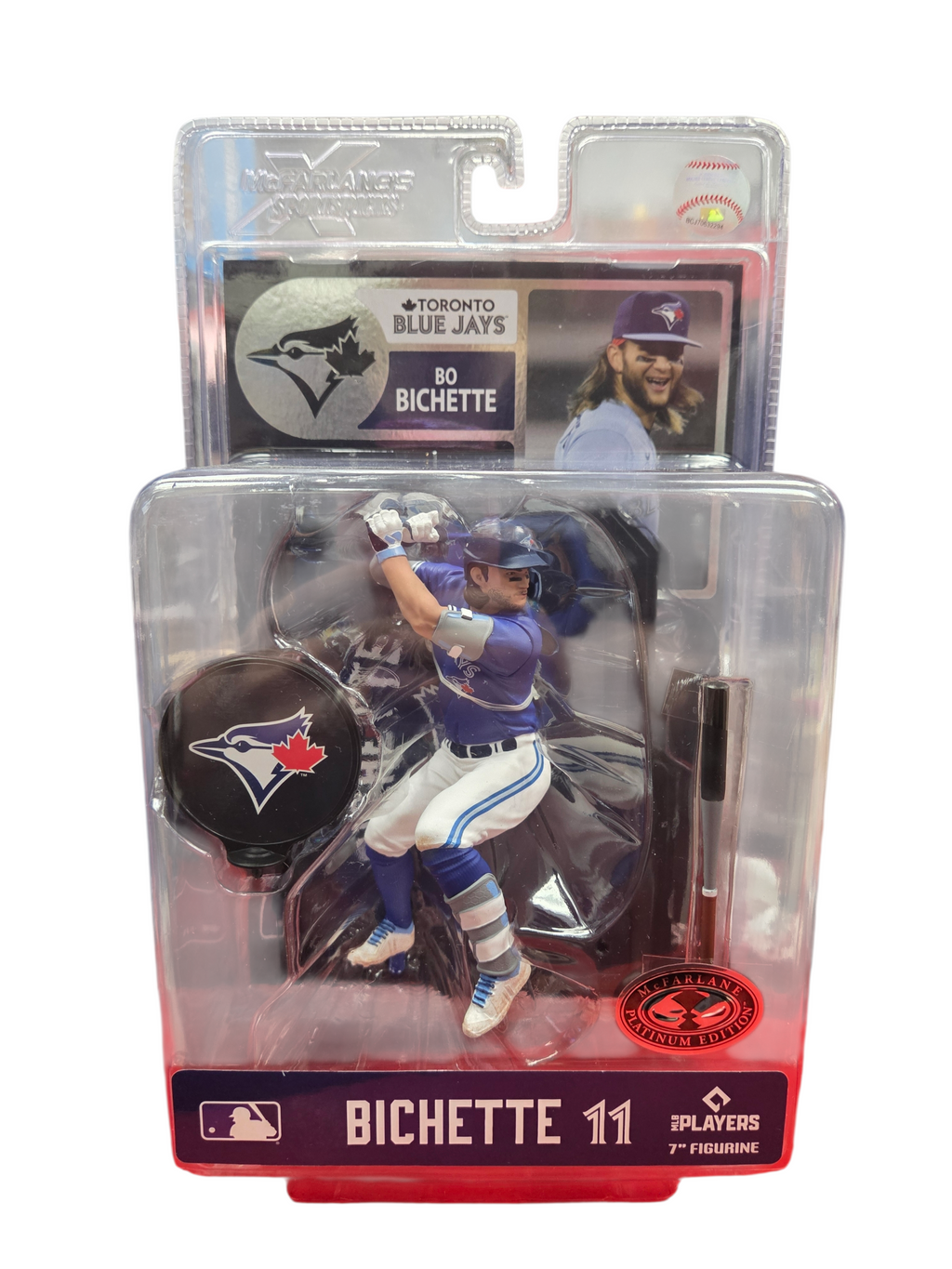 McFarlane SportsPicks Platinum Edition Bo Bichette Toronto BlueJays Chase Figure