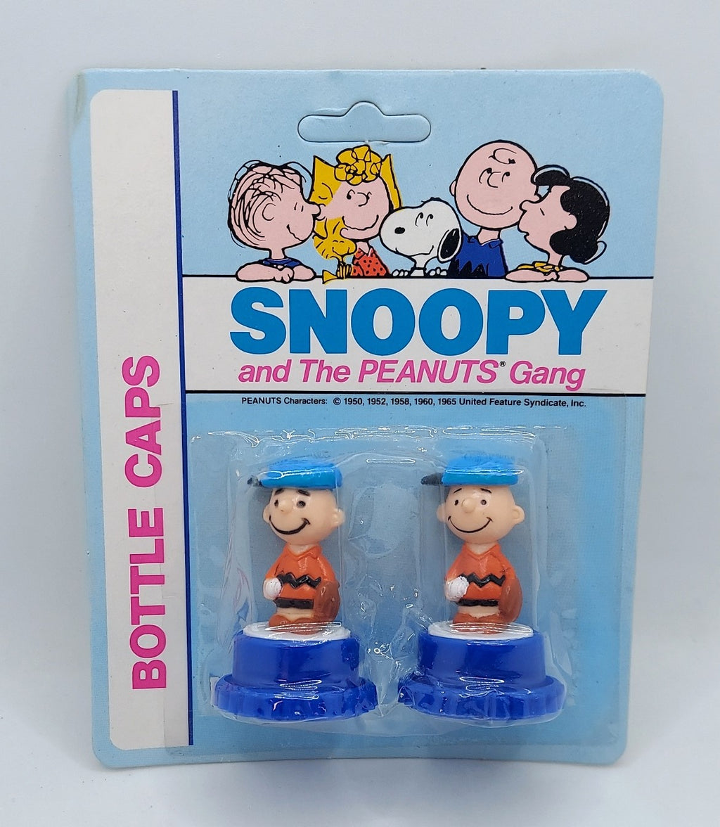 Vintage Snoopy And The Peanuts Gang Charlie Brown Bottle Caps