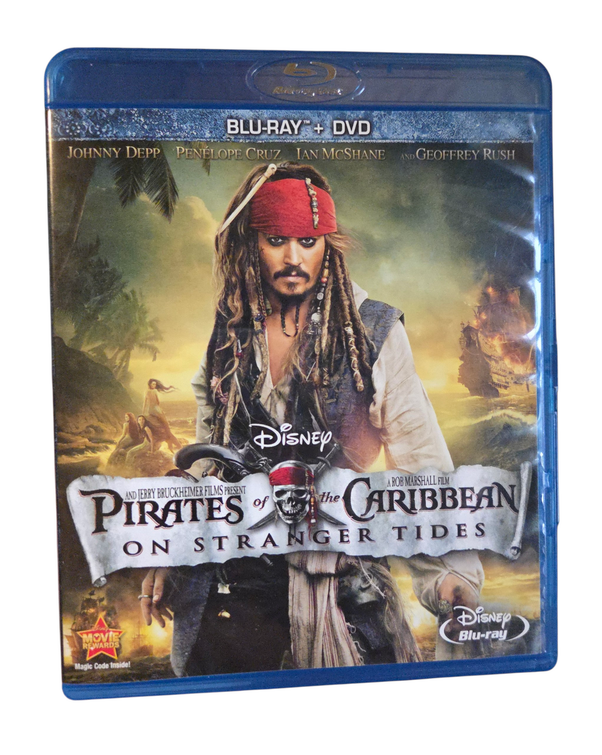 2011 Pirates of the Caribbean: On Stranger Tides Blu-ray - Missing DVD